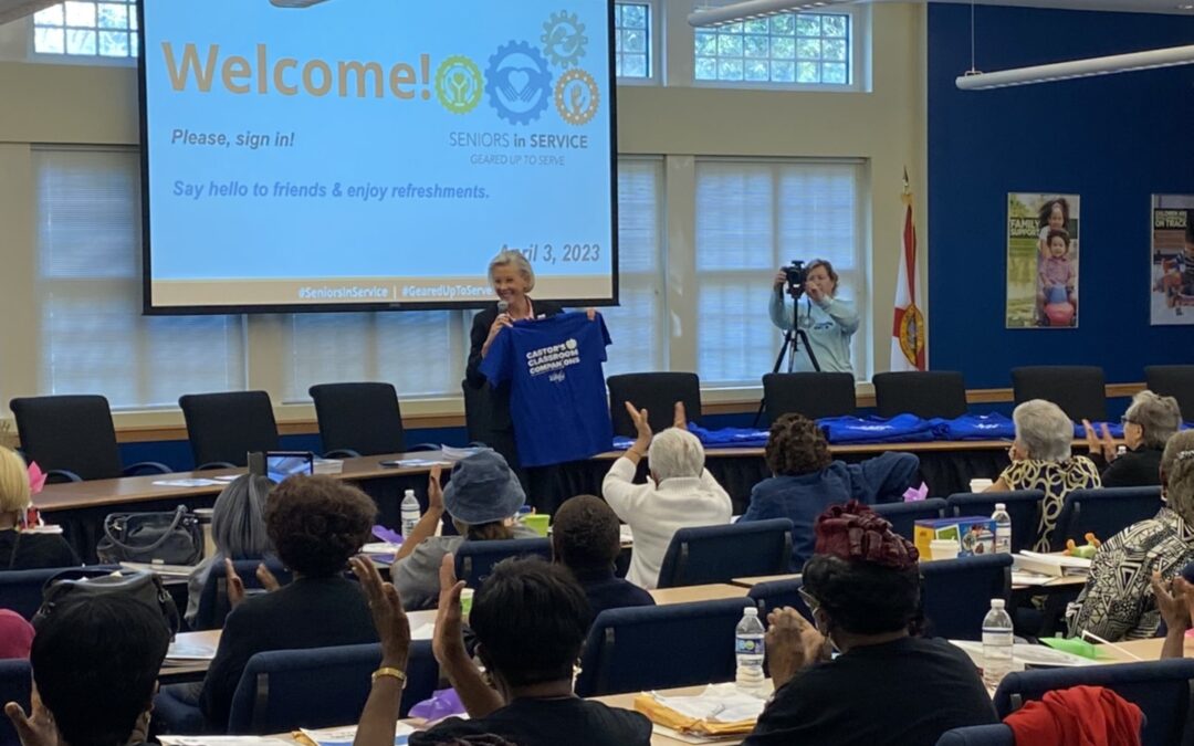 Mayor Jane Castor Showers Our Classroom Grandparents With Praise!