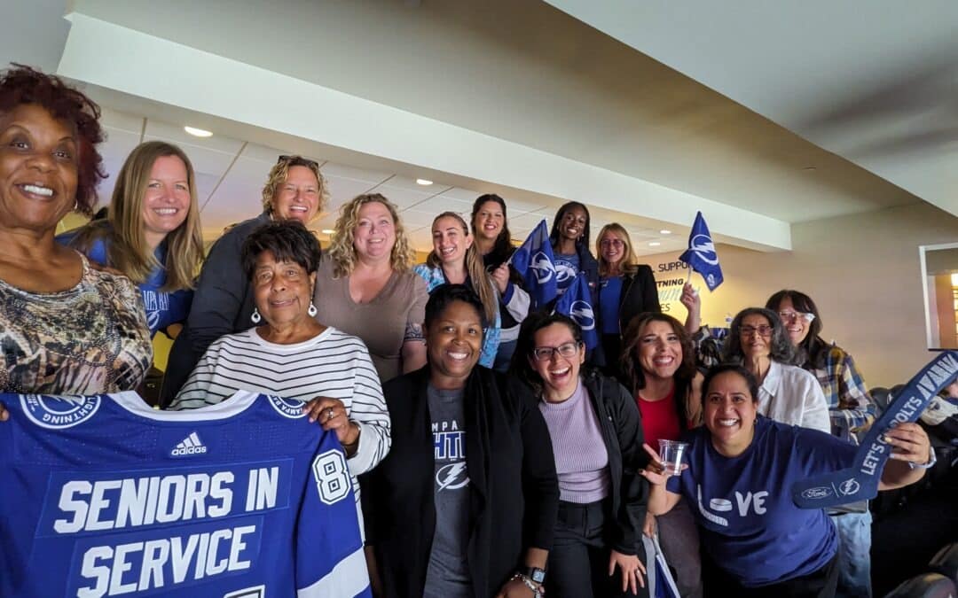 Thunderous Tribute: Tampa Bay Lightning Honors Classroom Grandmas